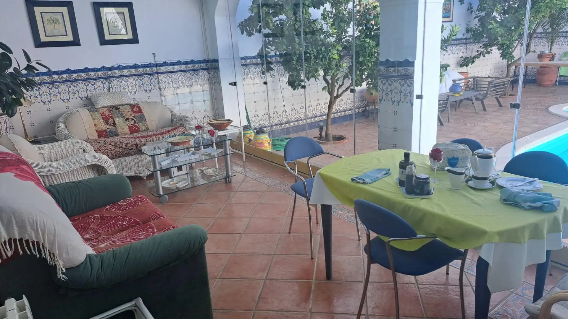 Jardín de Casa o chalet en venta en Salvatierra de los Barros con Aire acondicionado, Terraza y Trastero