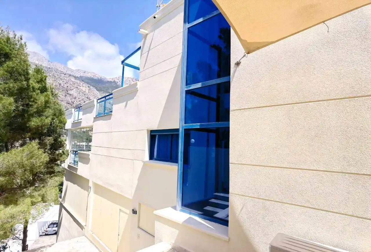 Vista exterior de Casa o chalet en venta en Altea con Aire acondicionado, Calefacción y Jardín privado