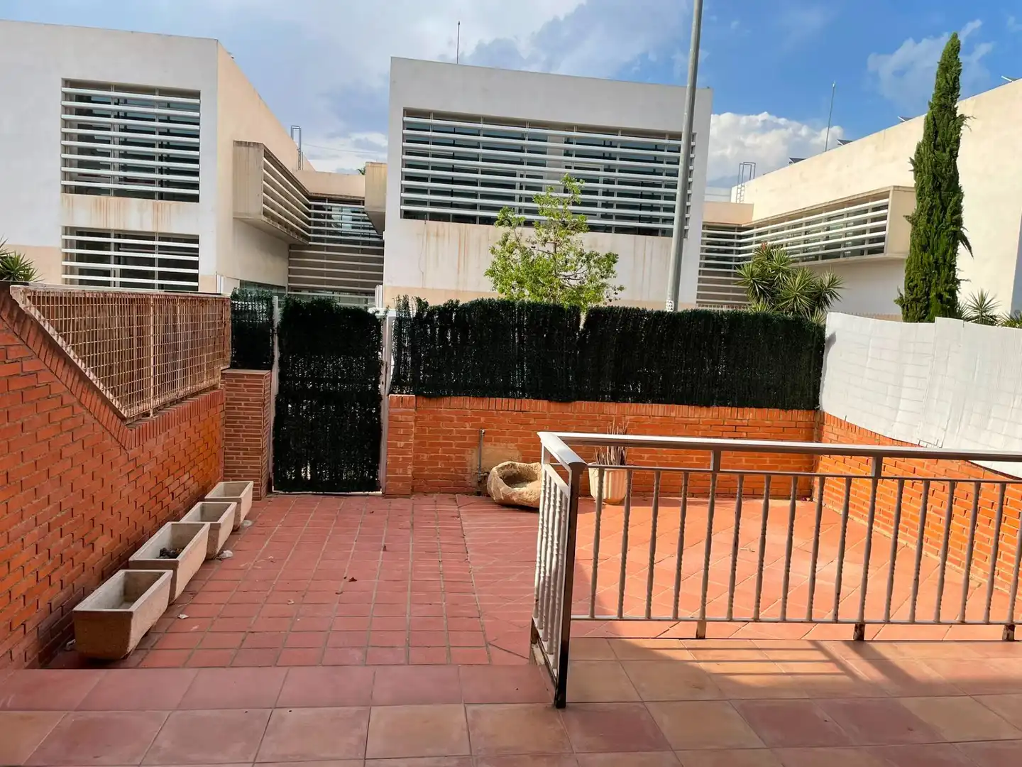 Terraza de Casa adosada de alquiler en Murcia con Aire acondicionado, Calefacción y Jardín privado