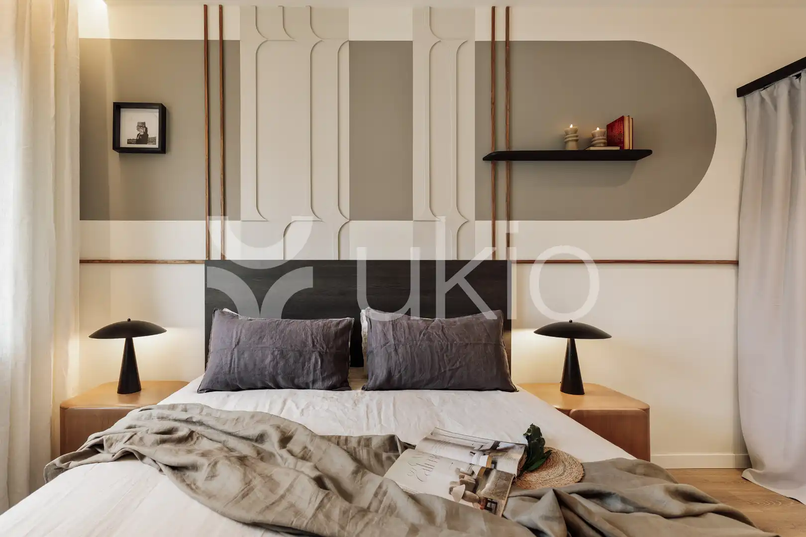 Bedroom of Apartments for rent in Barcelona  with Air Conditioner, Heating and Furnished