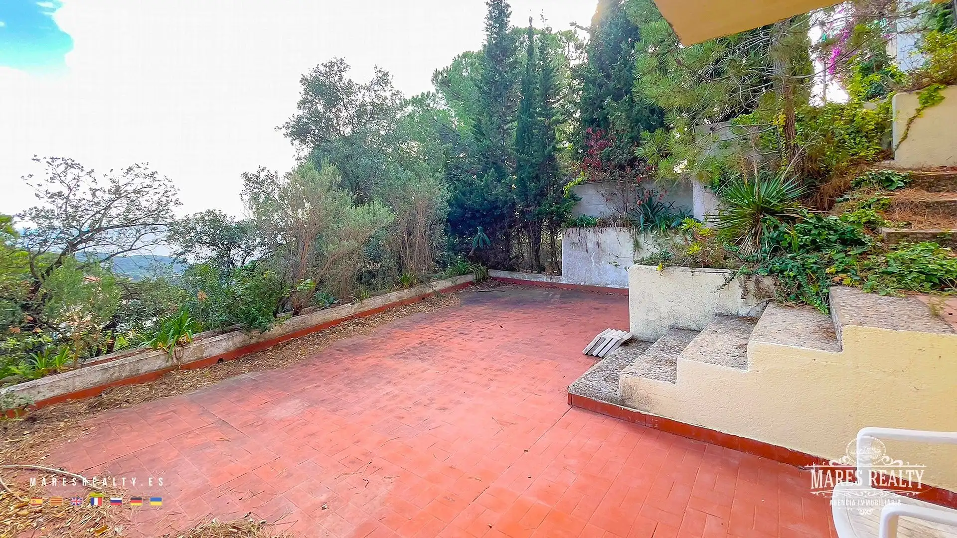 Jardí de Casa o xalet en venda en Lloret de Mar amb Calefacció, Jardí privat i Terrassa