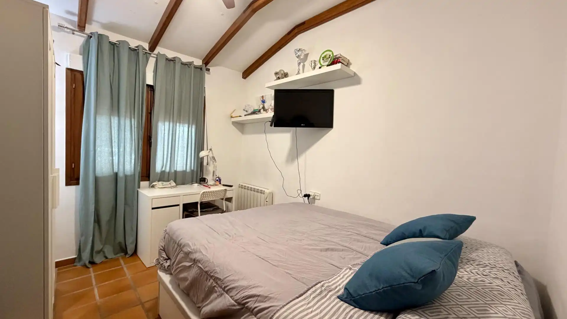 Bedroom of Houses for sale in Elche / Elx  with Air Conditioner, Private garden and Terrace