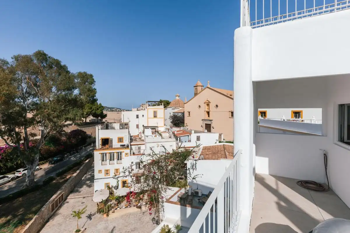 Exterior view of Duplexes for sale in Eivissa  with Heating