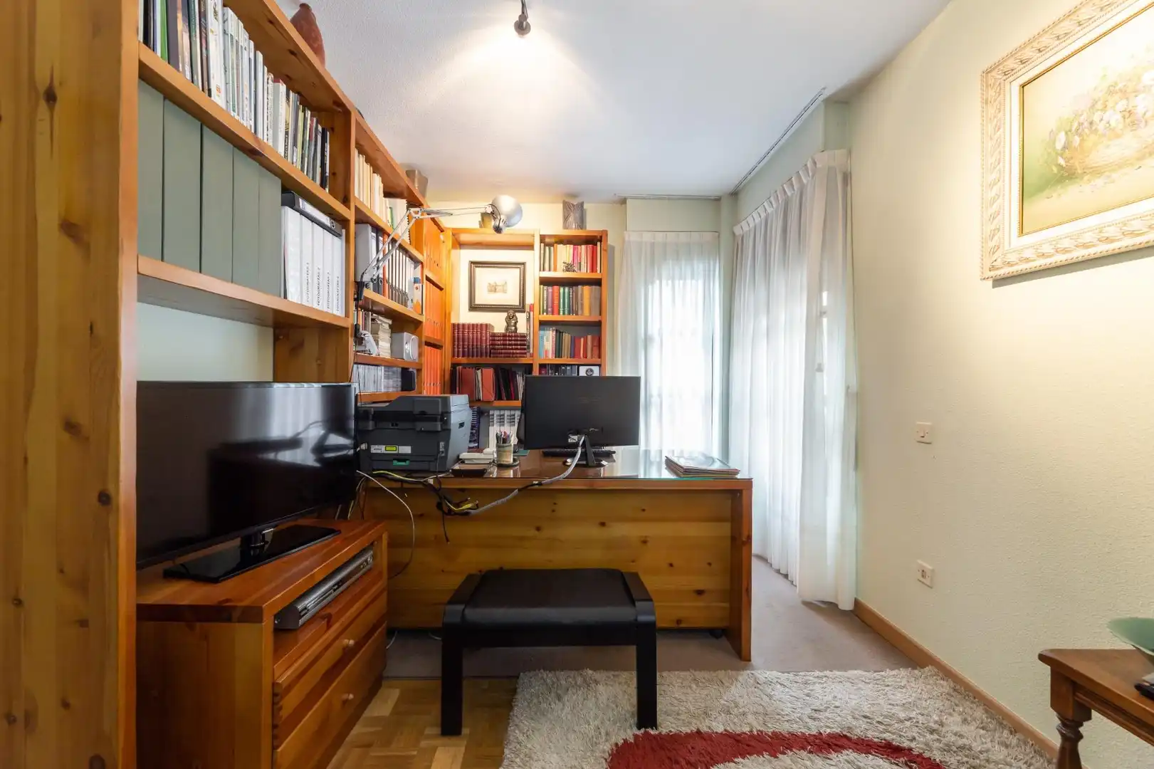 Bedroom of Flat for sale in Tres Cantos  with Heating, Parquet flooring and Storage room