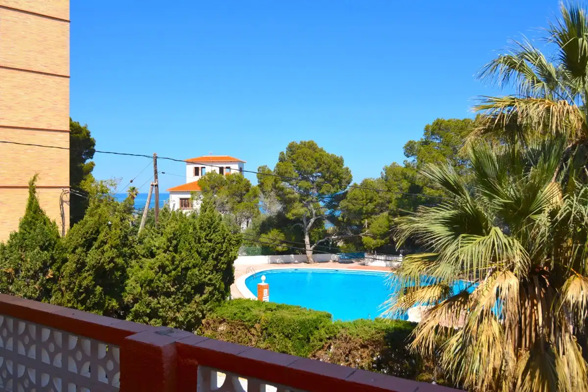 Swimming pool of Attic for sale in Dénia  with Air Conditioner and Terrace