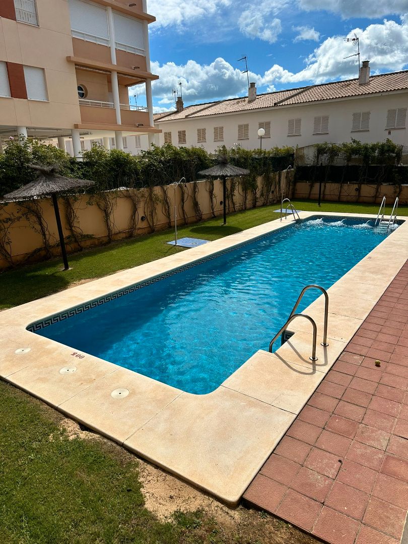 Swimming pool of Flat for sale in La Antilla  with Terrace and Community pool