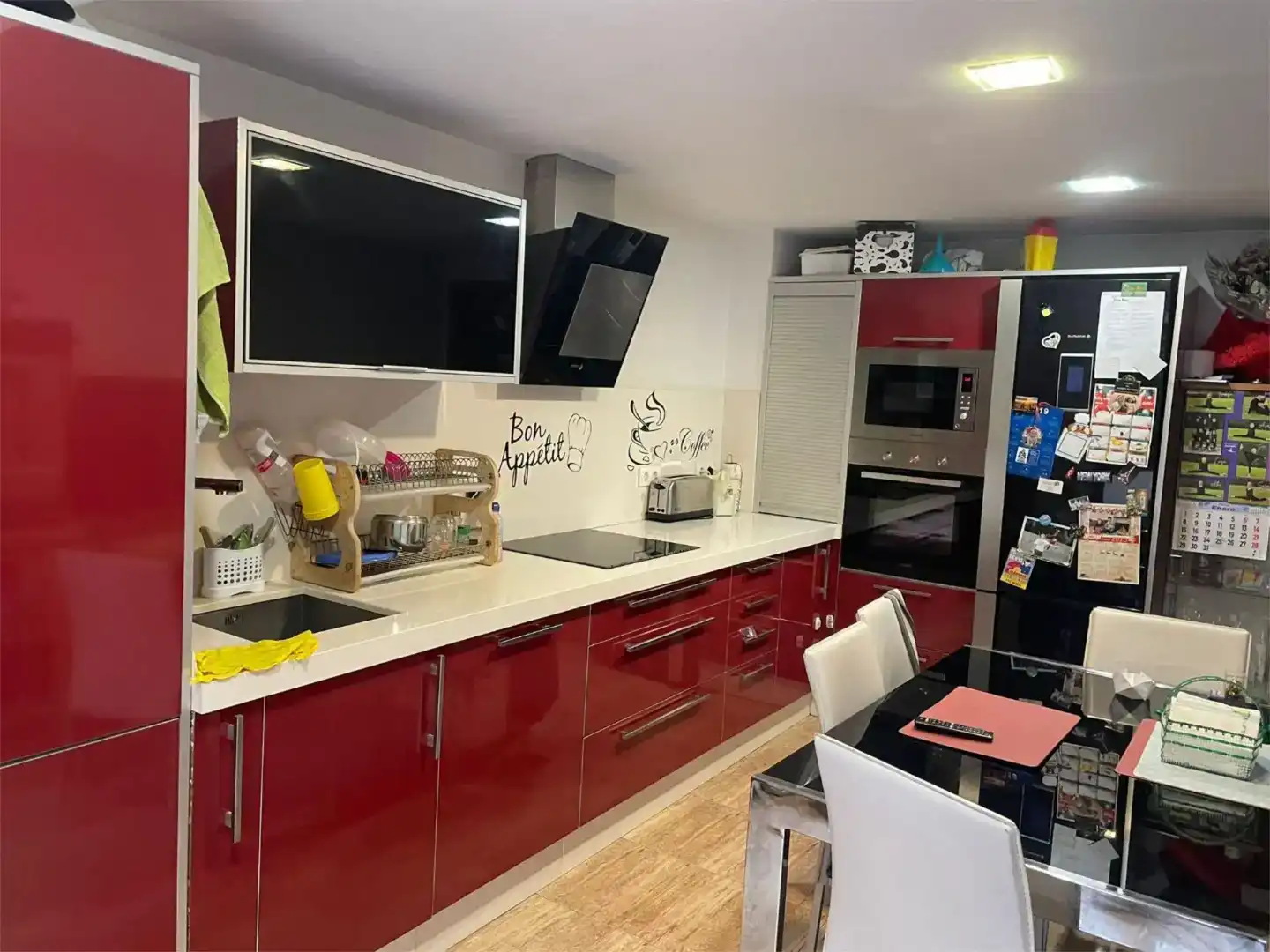 Cocina de Dúplex en venta en Ceutí con Aire acondicionado y Balcón