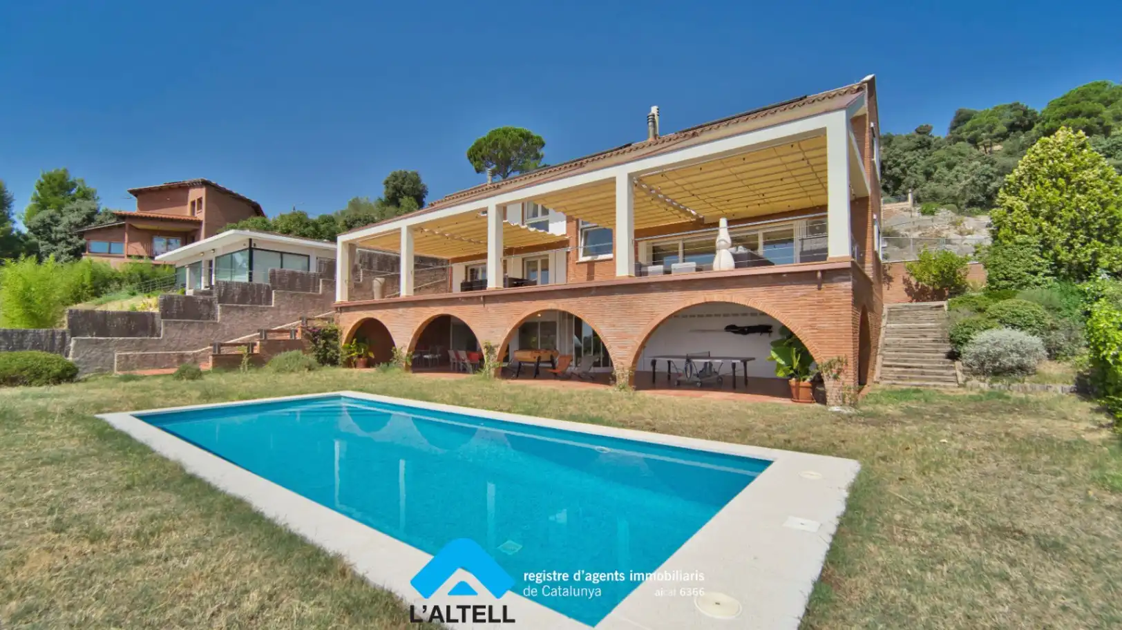 Jardín de Casa o chalet en venta en L'Ametlla del Vallès con Aire acondicionado, Calefacción y Jardín privado