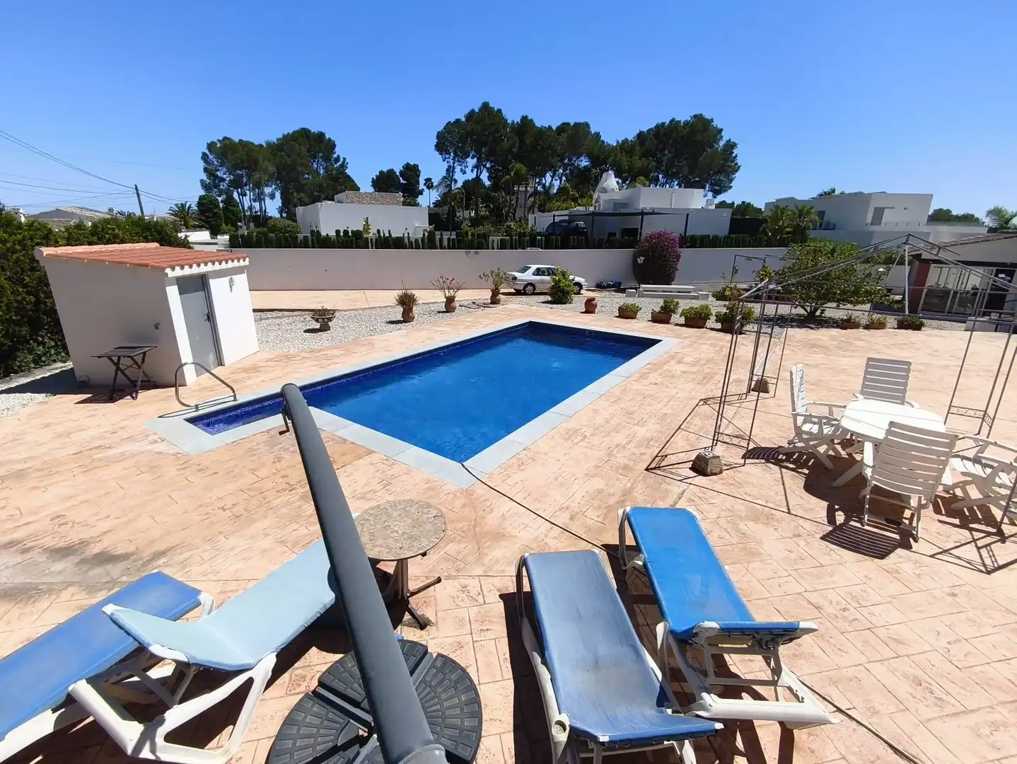Piscina de Casa o chalet en venta en Benissa con Aire acondicionado, Piscina y Amueblado