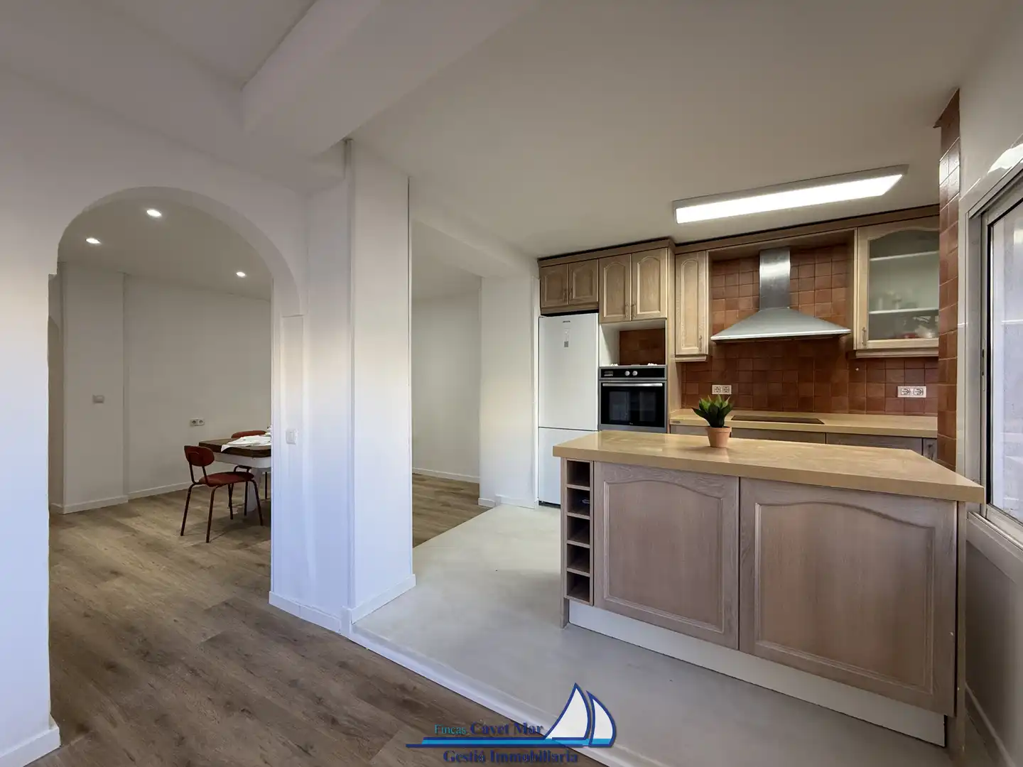 Cocina de Casa adosada en venta en Mont-roig del Camp con Aire acondicionado, Calefacción y Jardín privado