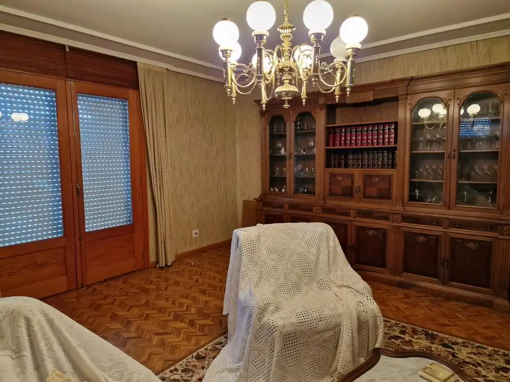 Sala d'estar de Casa o xalet en venda en Sandiás amb Calefacció, Jardí privat i Terrassa