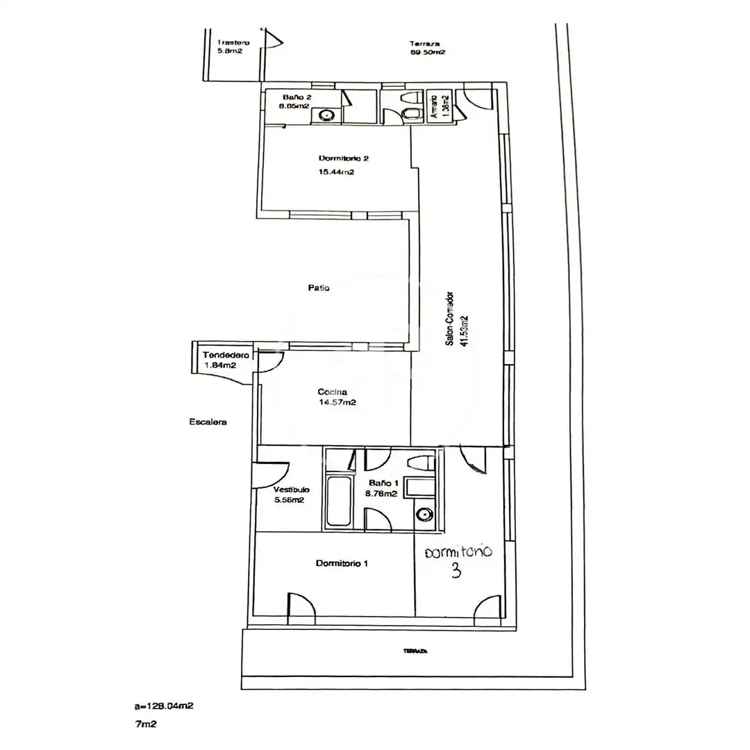 Dachboden zur Miete in Barrio de Salamanca