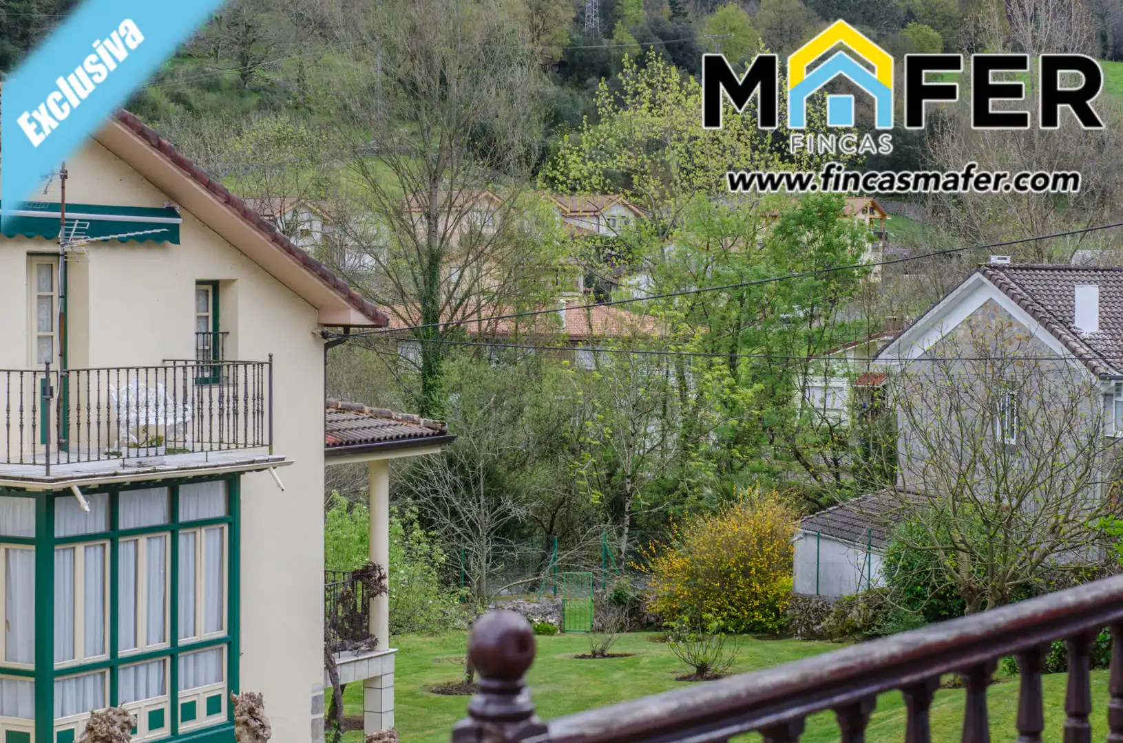 Vista exterior de Casa adosada en venta en Ruesga con Calefacción, Parquet y Balcón
