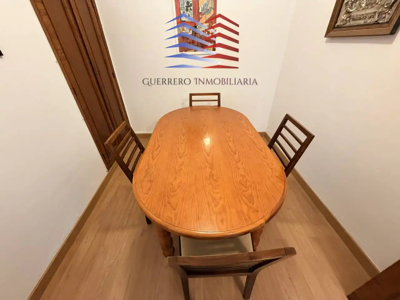 Menjador de Apartament de lloguer en O Carballiño   amb Calefacció, Parquet i Moblat