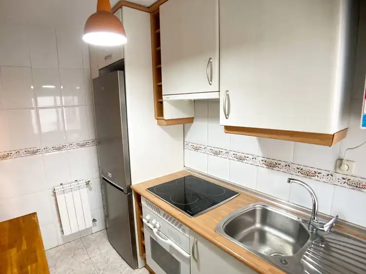 Kitchen of Flat for sale in Madrid  with Heating, Terrace and Oven