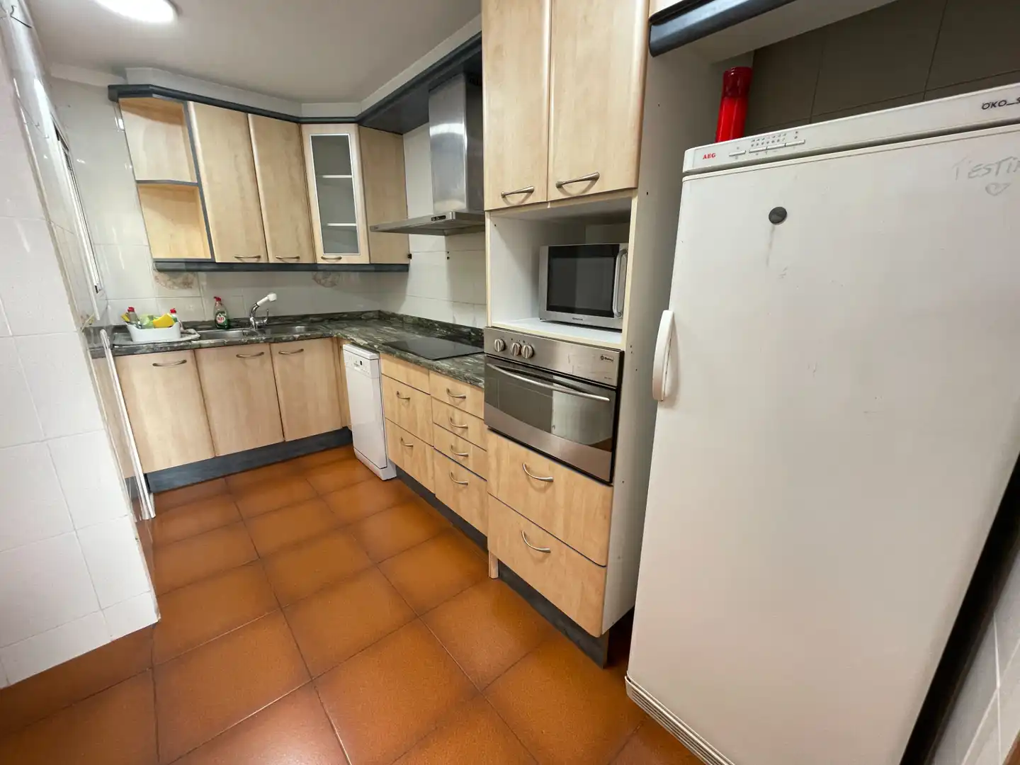 Kitchen of Attic for sale in Salt  with Air Conditioner, Heating and Terrace