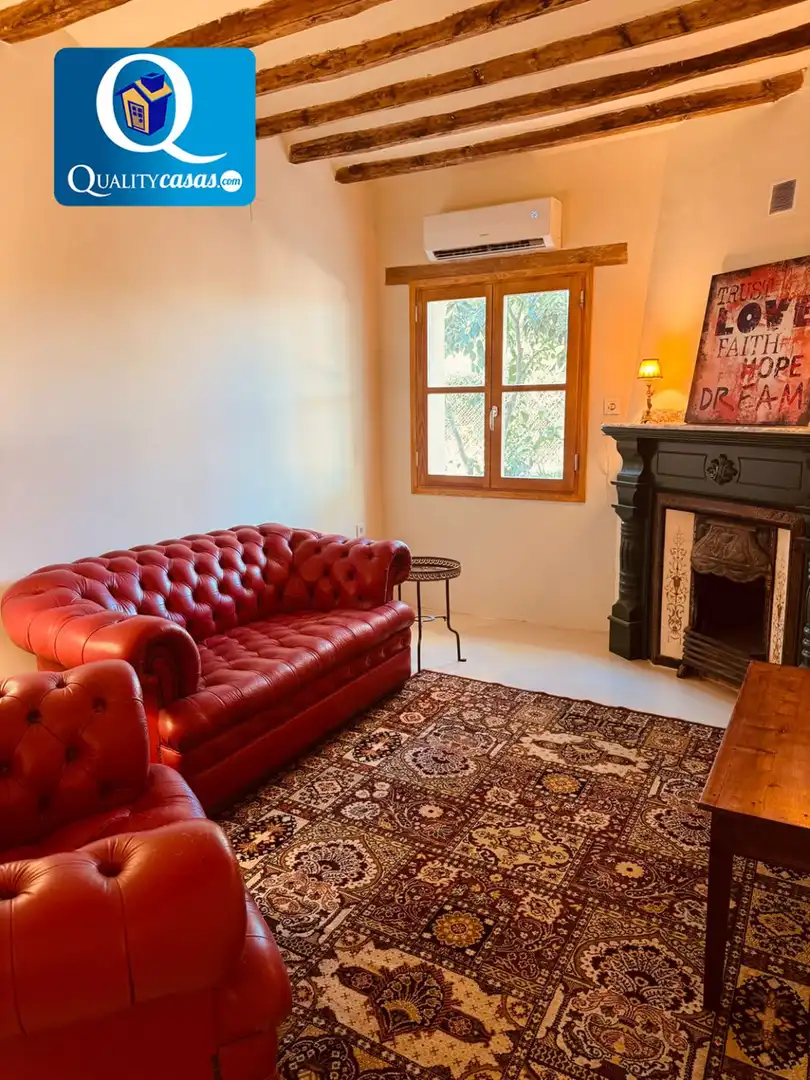 Sala de estar de Casa o chalet de alquiler en Mutxamel con Aire acondicionado y Terraza