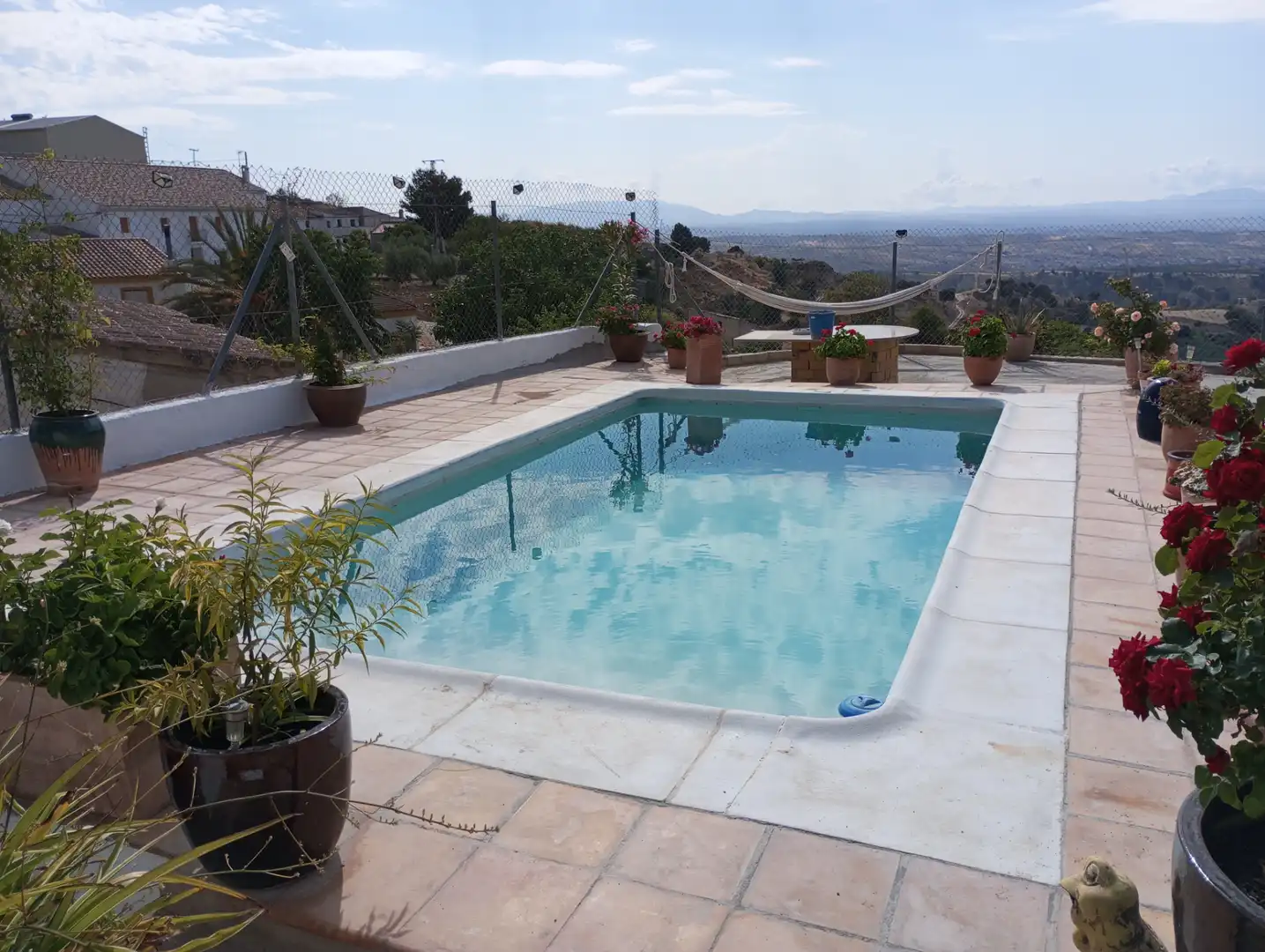 Piscina de Casa o xalet de lloguer en Cortes de Baza amb Moblat, Es permeten mascotes i Piscina comunitària