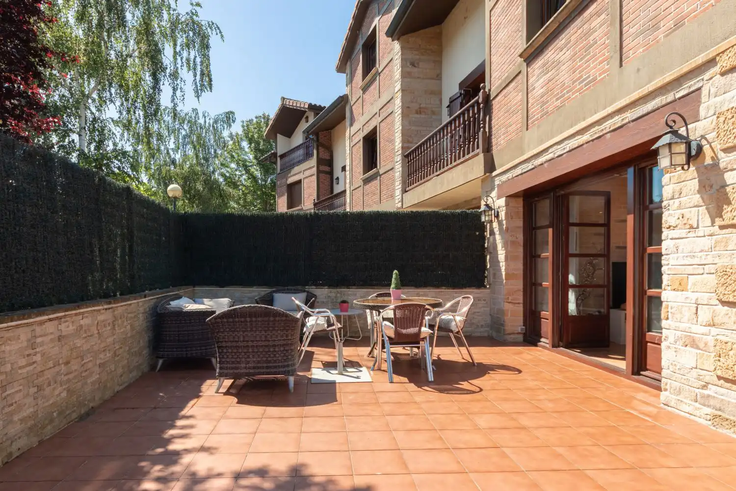 Terraza de Casa o chalet en venta en Zalla  con Calefacción, Parquet y Terraza