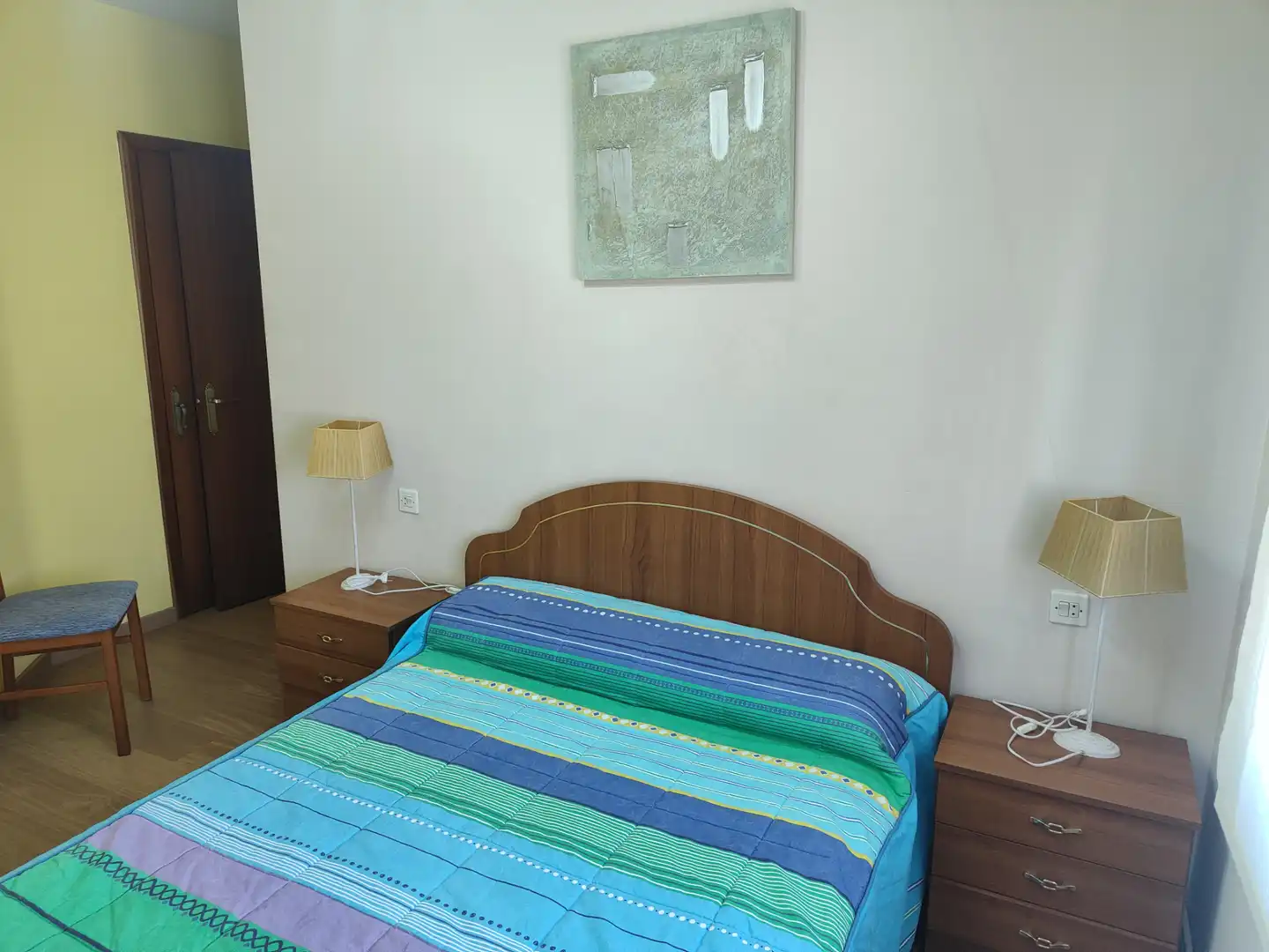 Bedroom of Apartments for rent in Lugo  with Heating and Furnished