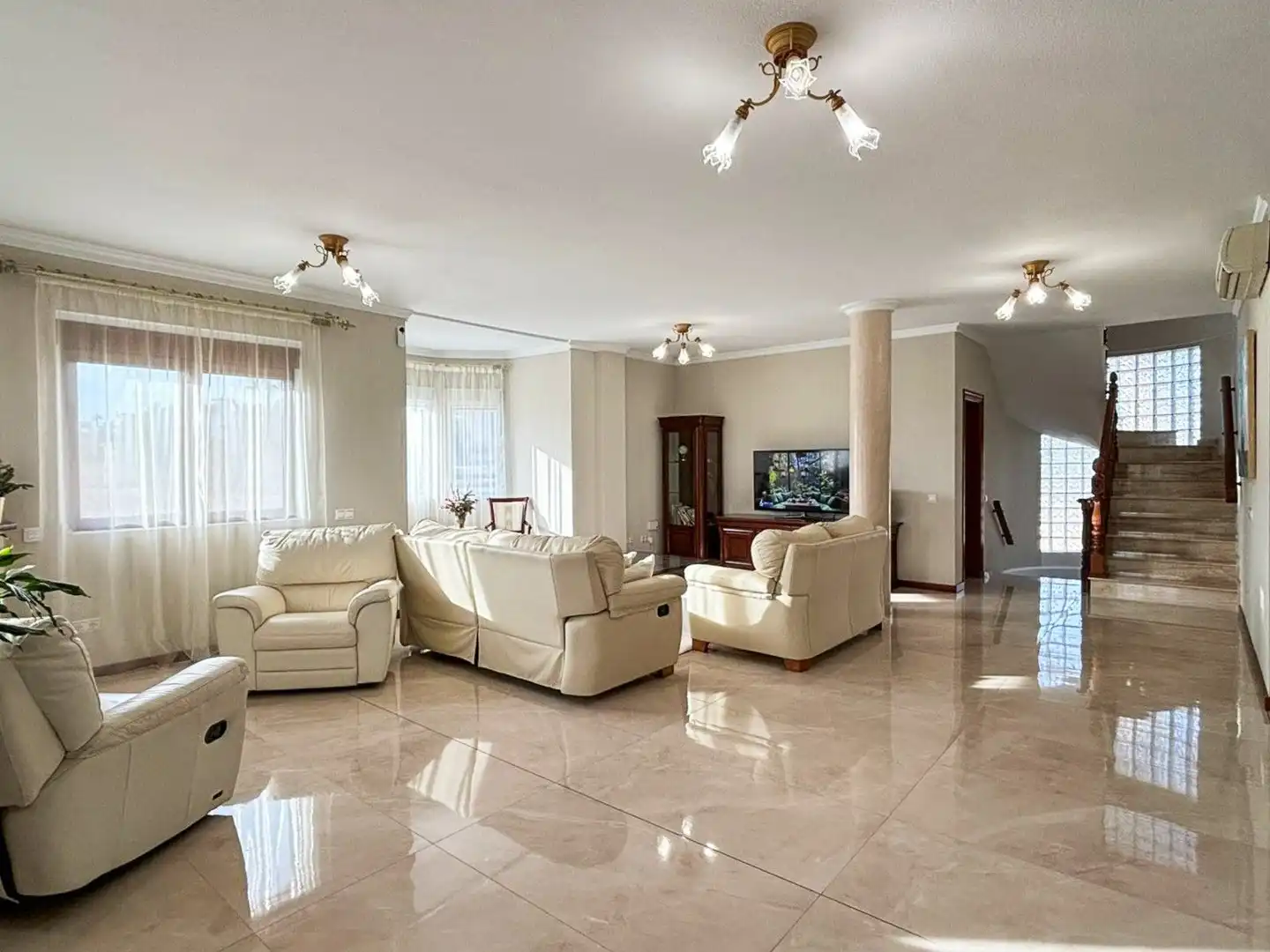 Living room of Houses for sale in Rojales  with Air Conditioner, Heating and Private garden