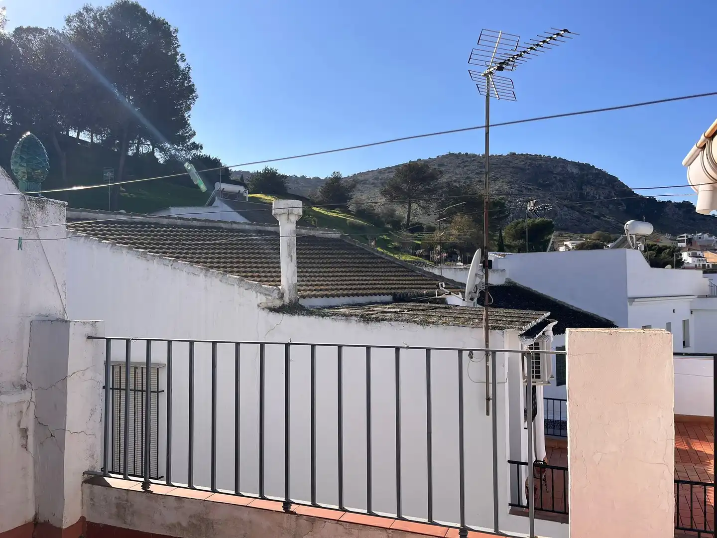 Vista exterior de Casa adosada en venda en Estepa amb Terrassa