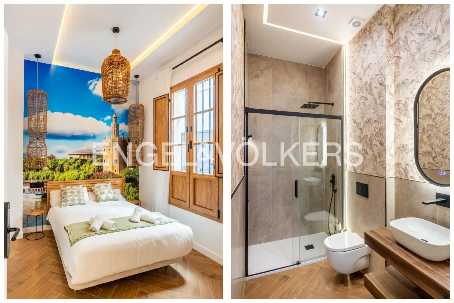 Dormitori de Casa o xalet en venda en  Sevilla Capital amb Aire condicionat, Calefacció i Moblat