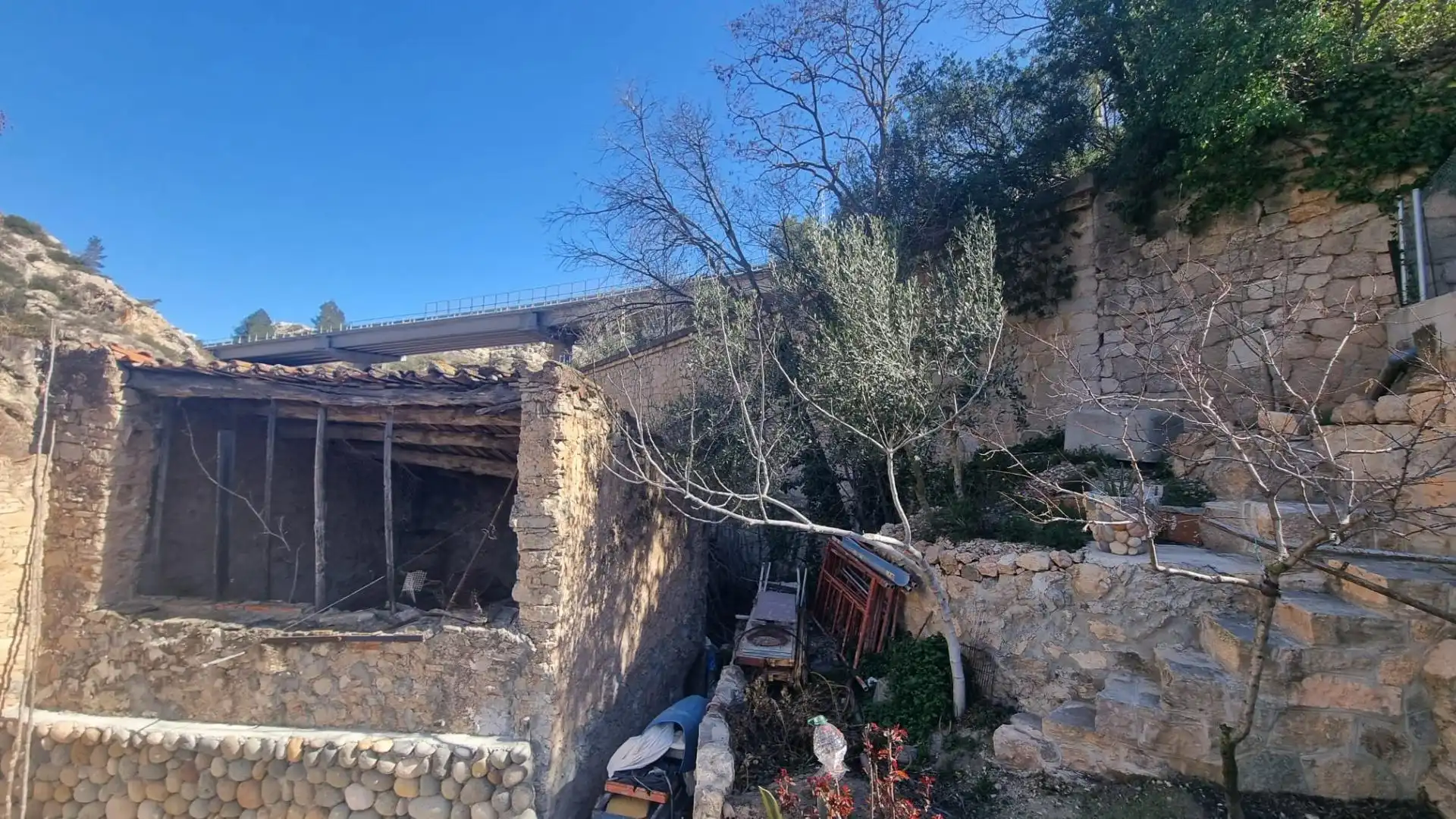 Vista exterior de Finca rústica en venta en Cebanico con Calefacción, Jardín privado y Terraza