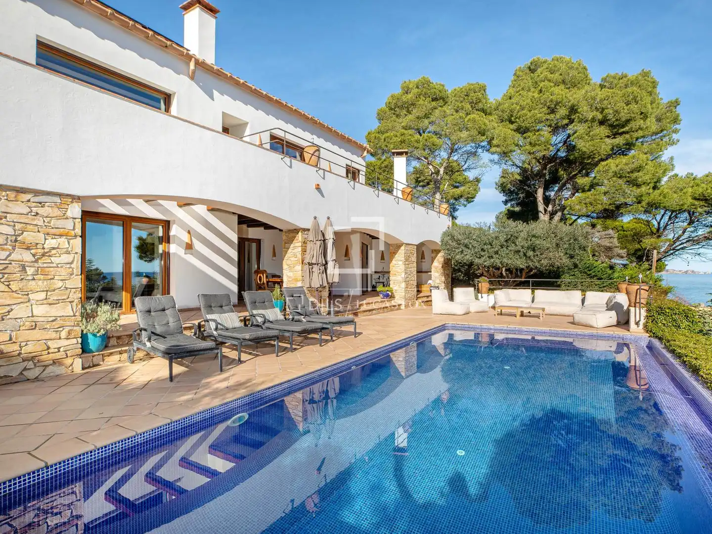 Exterior view of Houses for sale in Begur  with Air Conditioner, Heating and Private garden