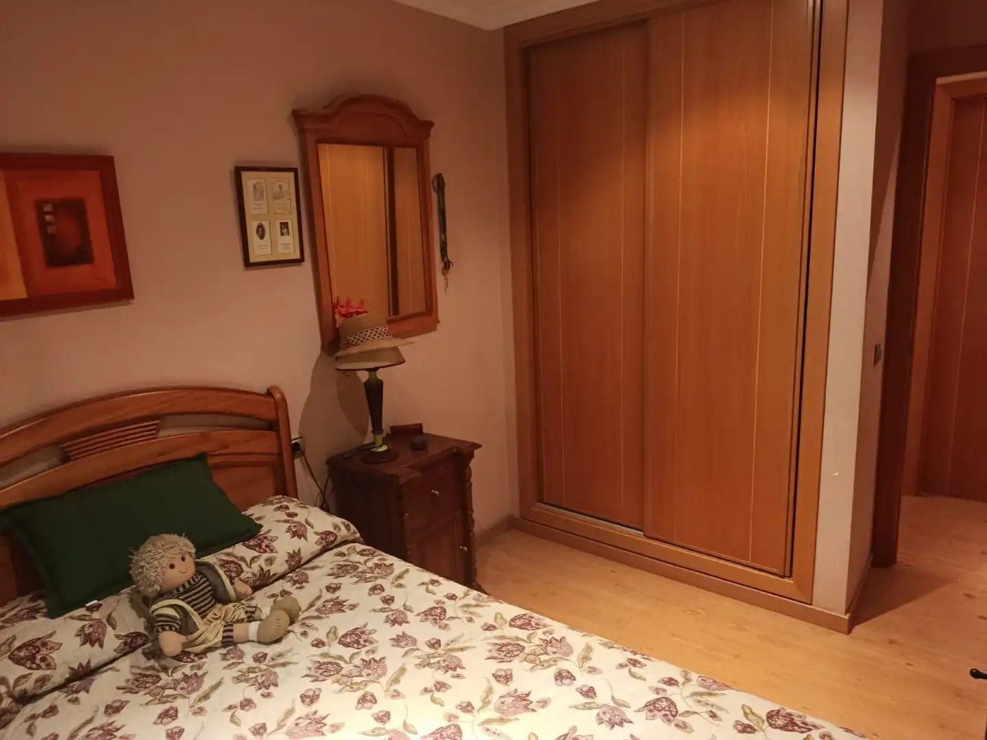Bedroom of Flat for sale in Sevilla  with Air Conditioner, Parquet flooring and Terrace