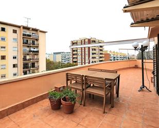 Terrace of Attic for sale in  Barcelona Capital  with Air Conditioner, Heating and Parquet flooring