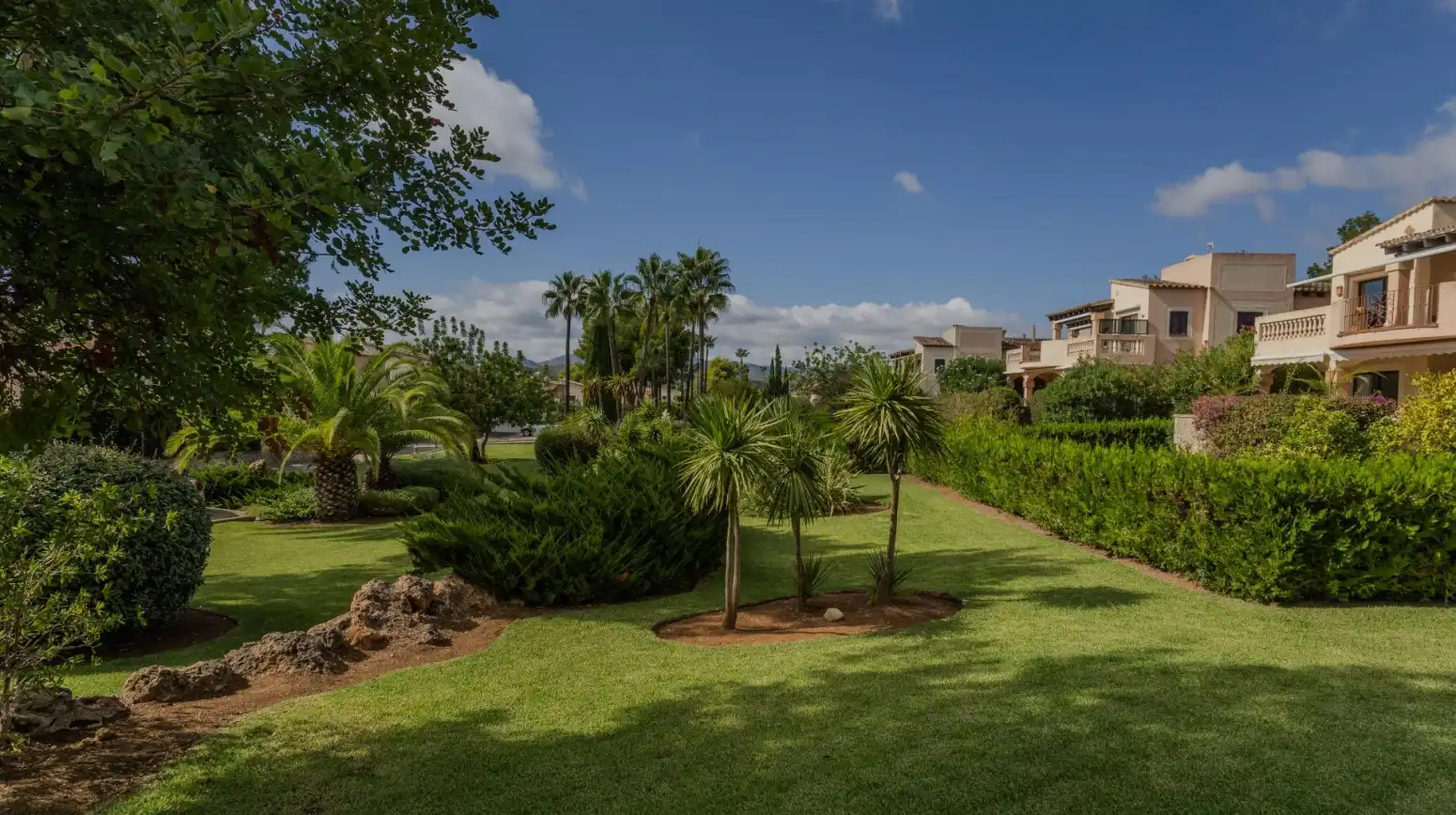 Jardí de Casa o xalet en venda en Calvià amb Aire condicionat, Piscina i Piscina comunitària