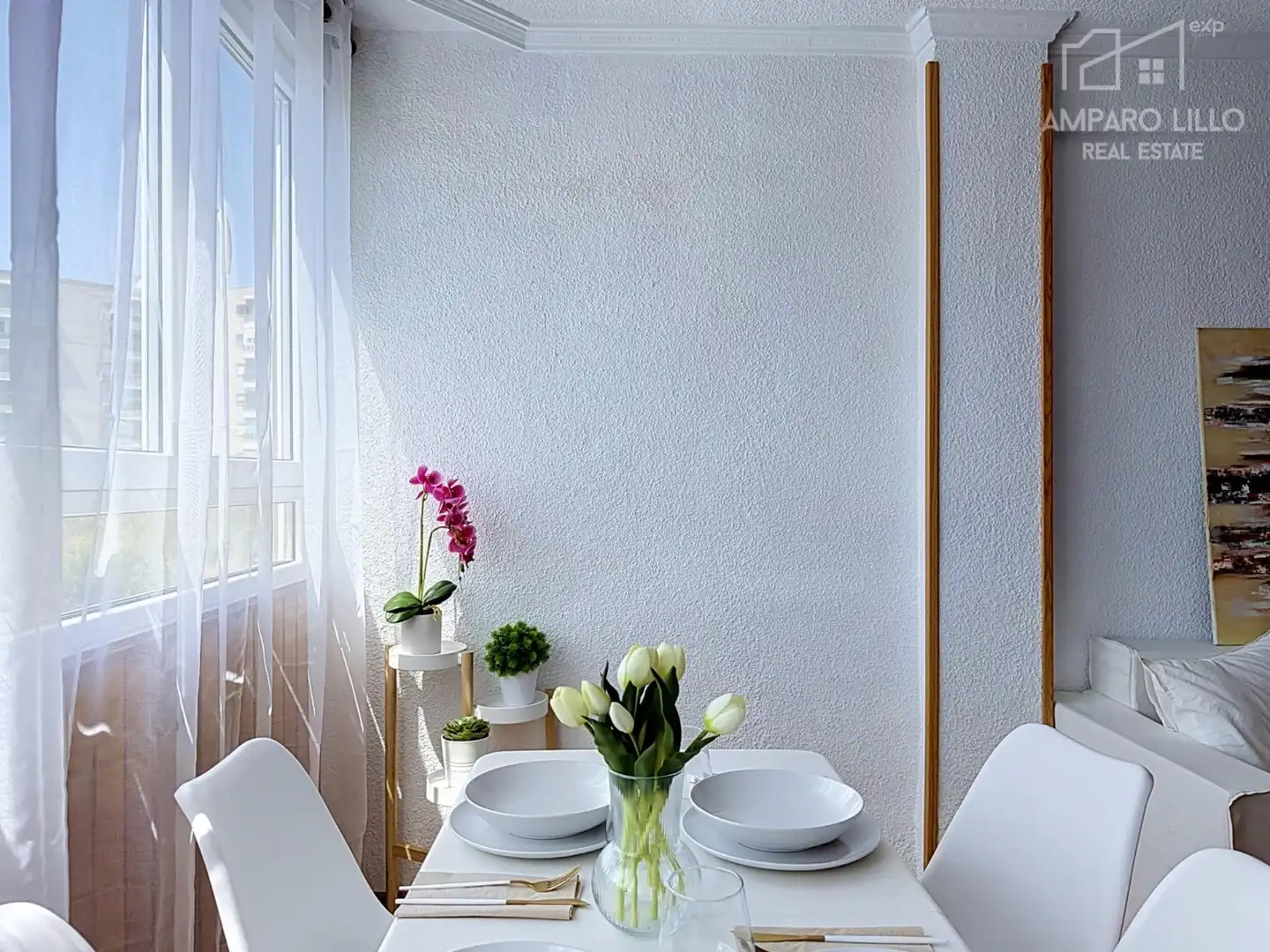 Dining room of Flat for rent in Alcalá de Henares  with Air Conditioner, Heating and Storage room