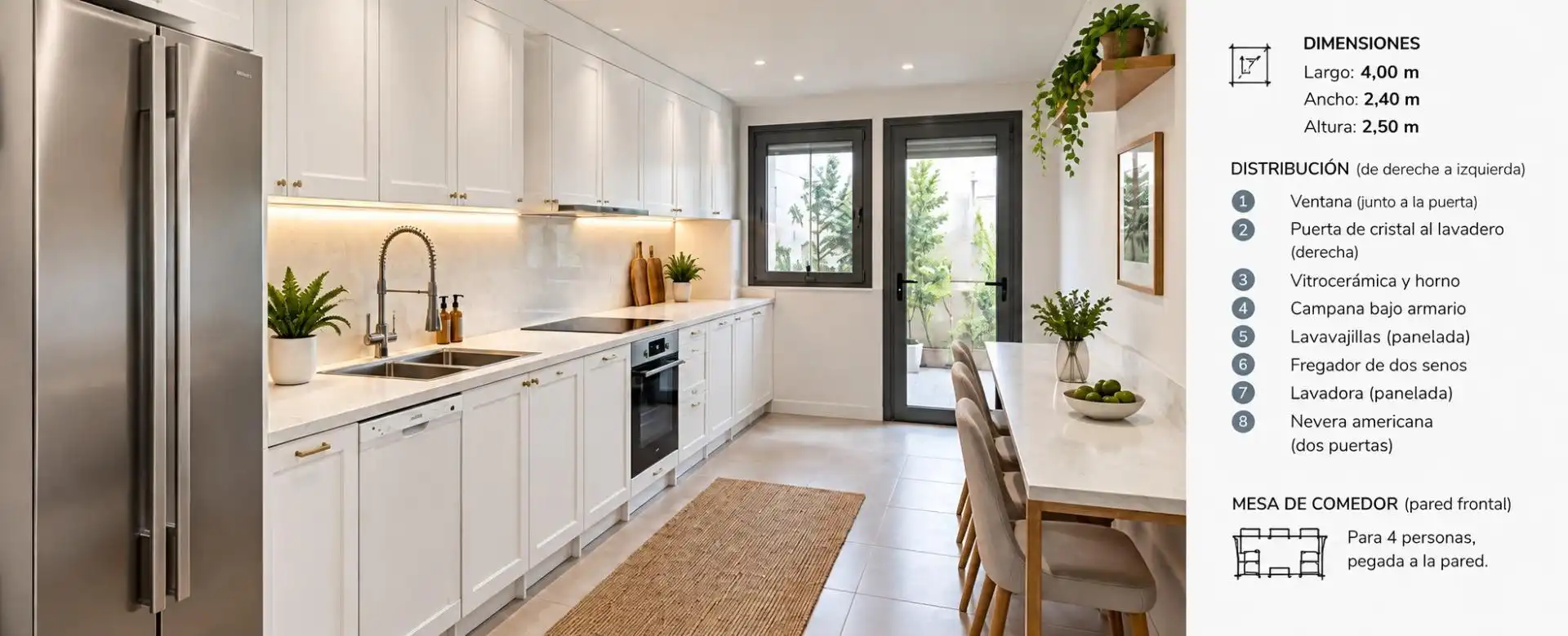 Kitchen of Flat for sale in Madrid  with Heating and Terrace
