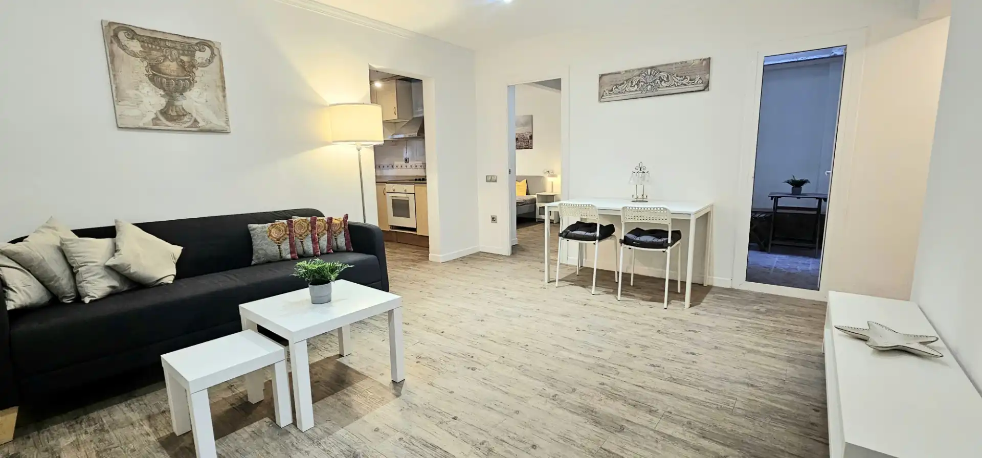 Wohnzimmer von Wohnung zur Miete in Nou Barris