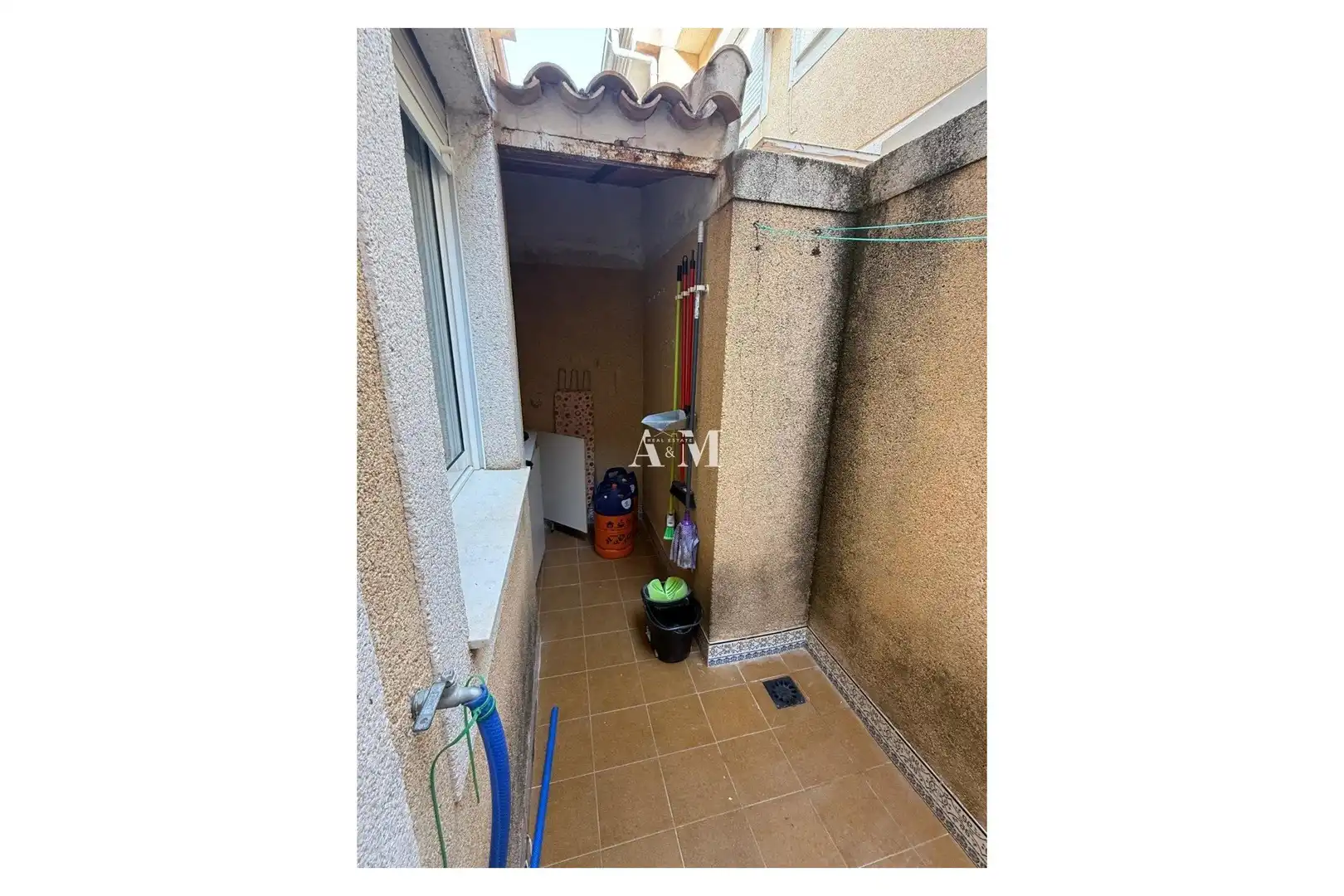 Terrassa de Casa adosada de lloguer en San Pedro del Pinatar amb Aire condicionat, Calefacció i Jardí privat