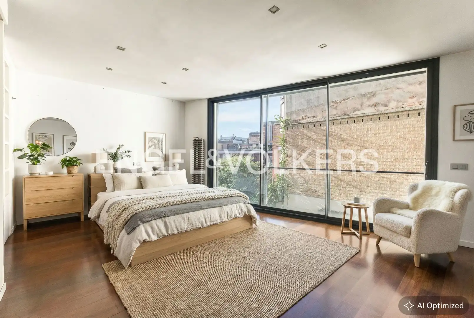 Bedroom of Houses for sale in Barcelona  with Air Conditioner, Heating and Private garden