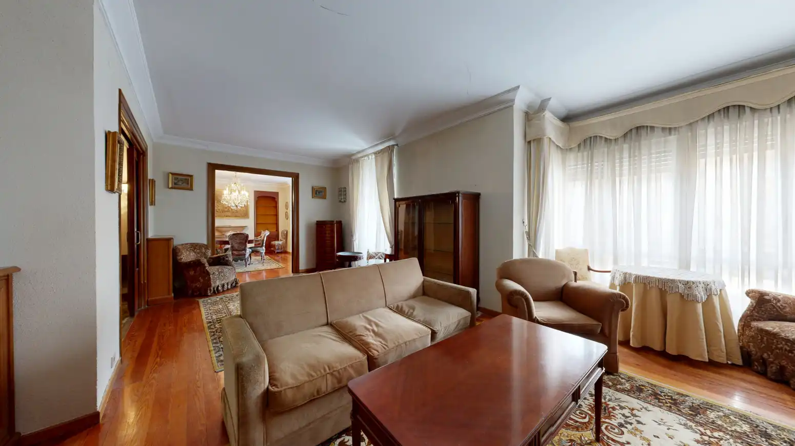 Living room of Houses for sale in Tafalla  with Heating, Private garden and Parquet flooring