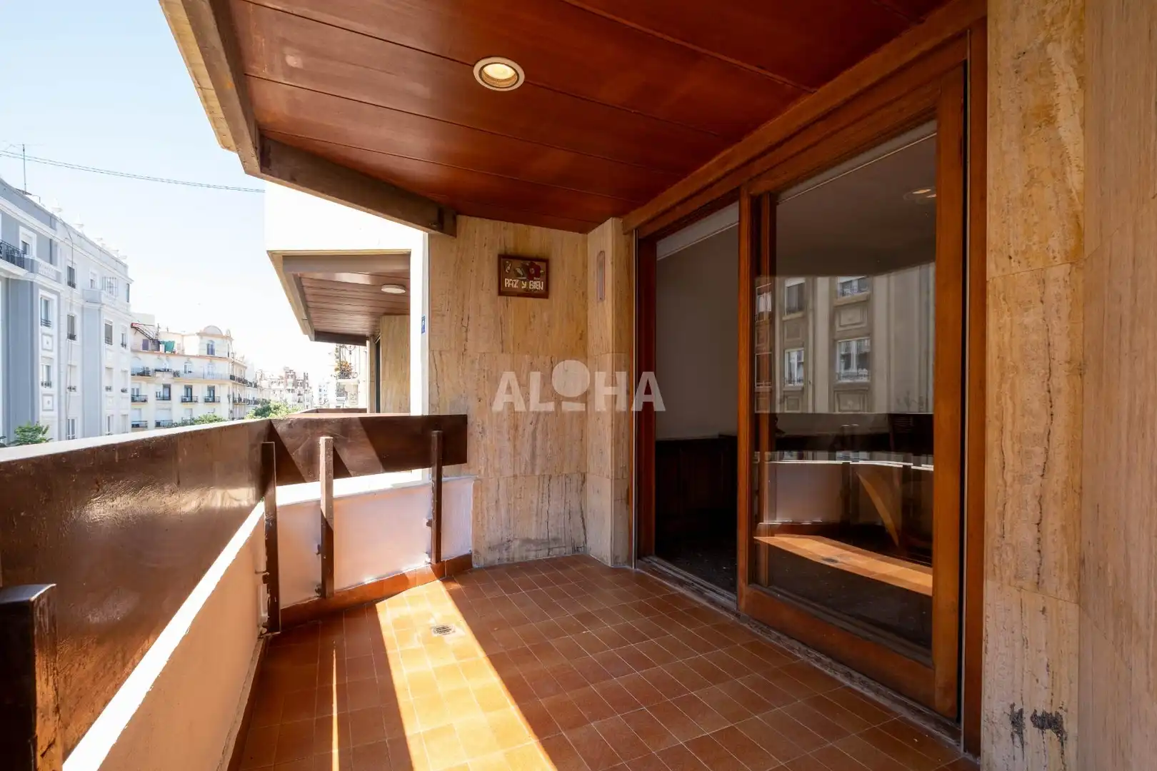 Terraza de Piso de alquiler en Valencia con Calefacción, Amueblado y Balcón