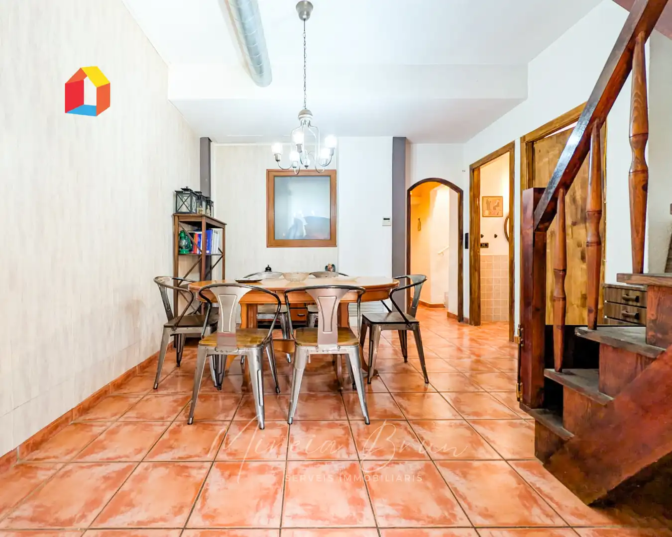 Comedor de Casa adosada en venta en Seva con Calefacción