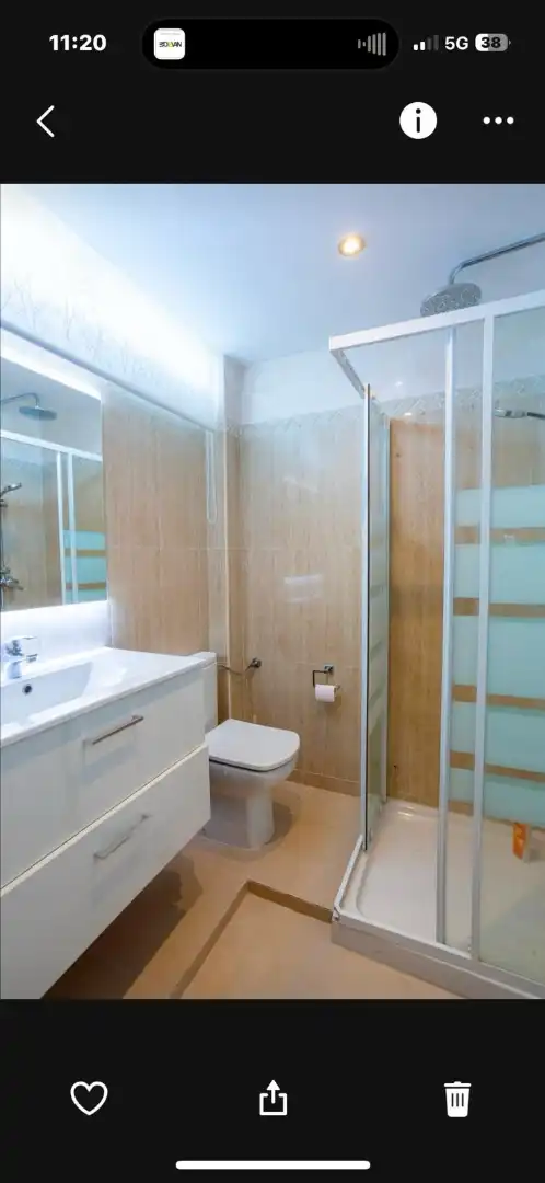 Bathroom of Flat for rent in Calvià  with Air Conditioner, Furnished and Oven