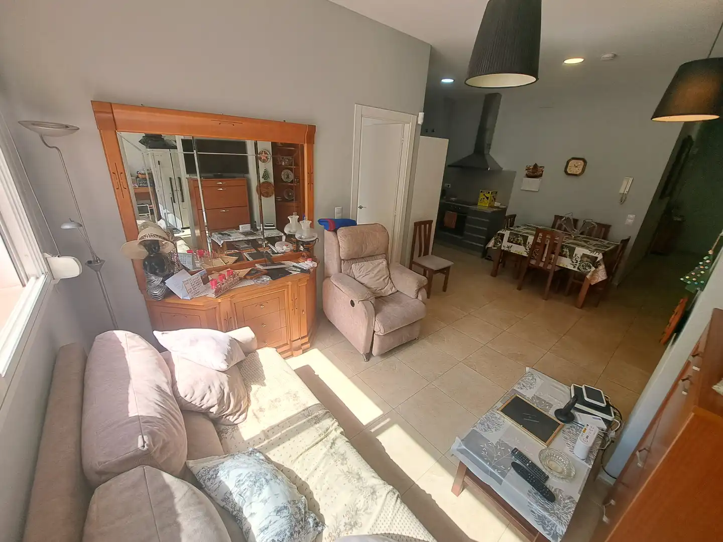 Sala de estar de Planta baja en venta en Mataró con Aire acondicionado, Calefacción y Horno