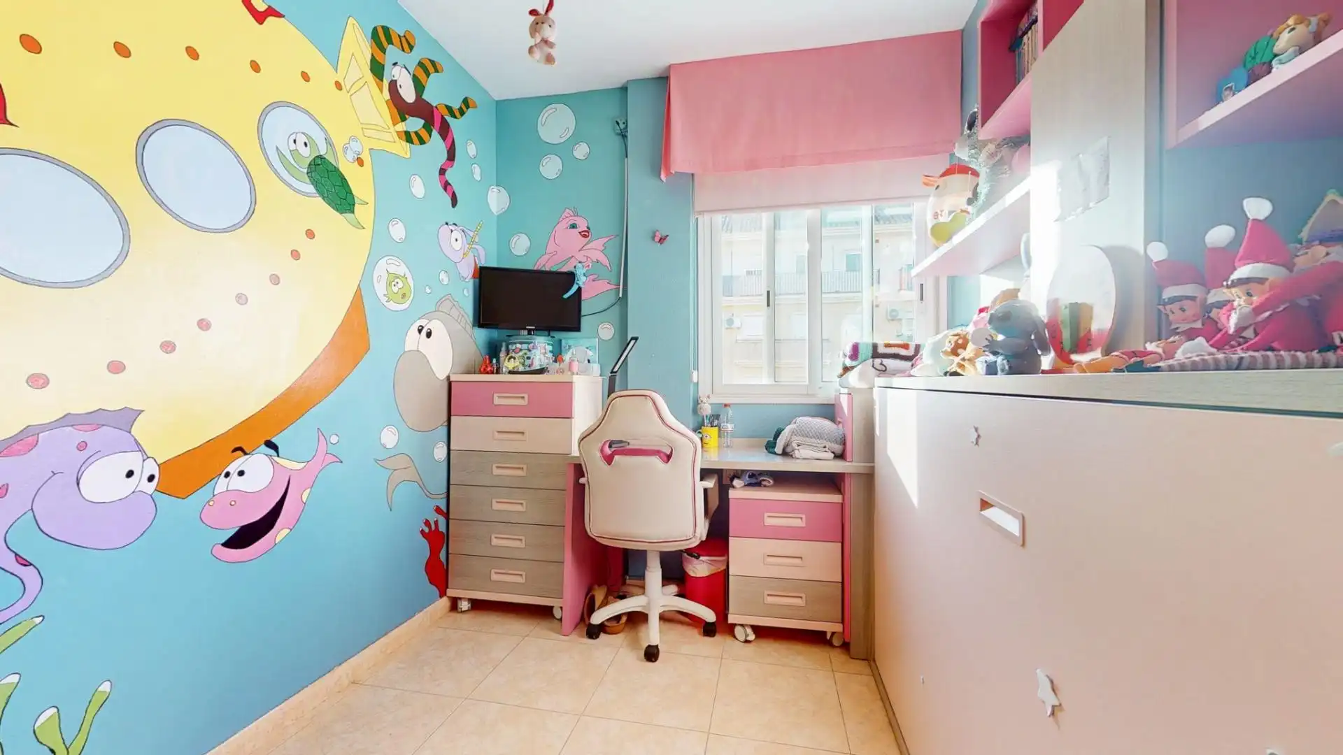 Bedroom of Flat for sale in Huércal de Almería  with Air Conditioner and Community pool