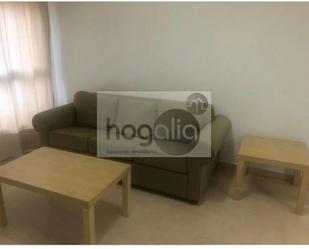 Sala d'estar de Pis de lloguer en  Sevilla Capital amb Aire condicionat, Jardí privat i Moblat