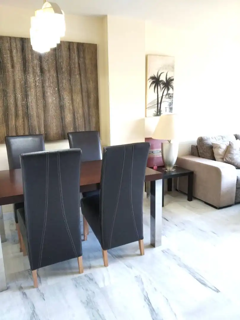 Dining room of Flat for sale in Benahavís  with Air Conditioner, Storage room and Furnished