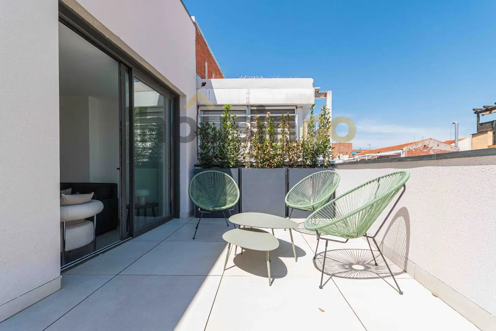 Terraza de Ático en venta en Madrid con Aire acondicionado, Calefacción y Parquet