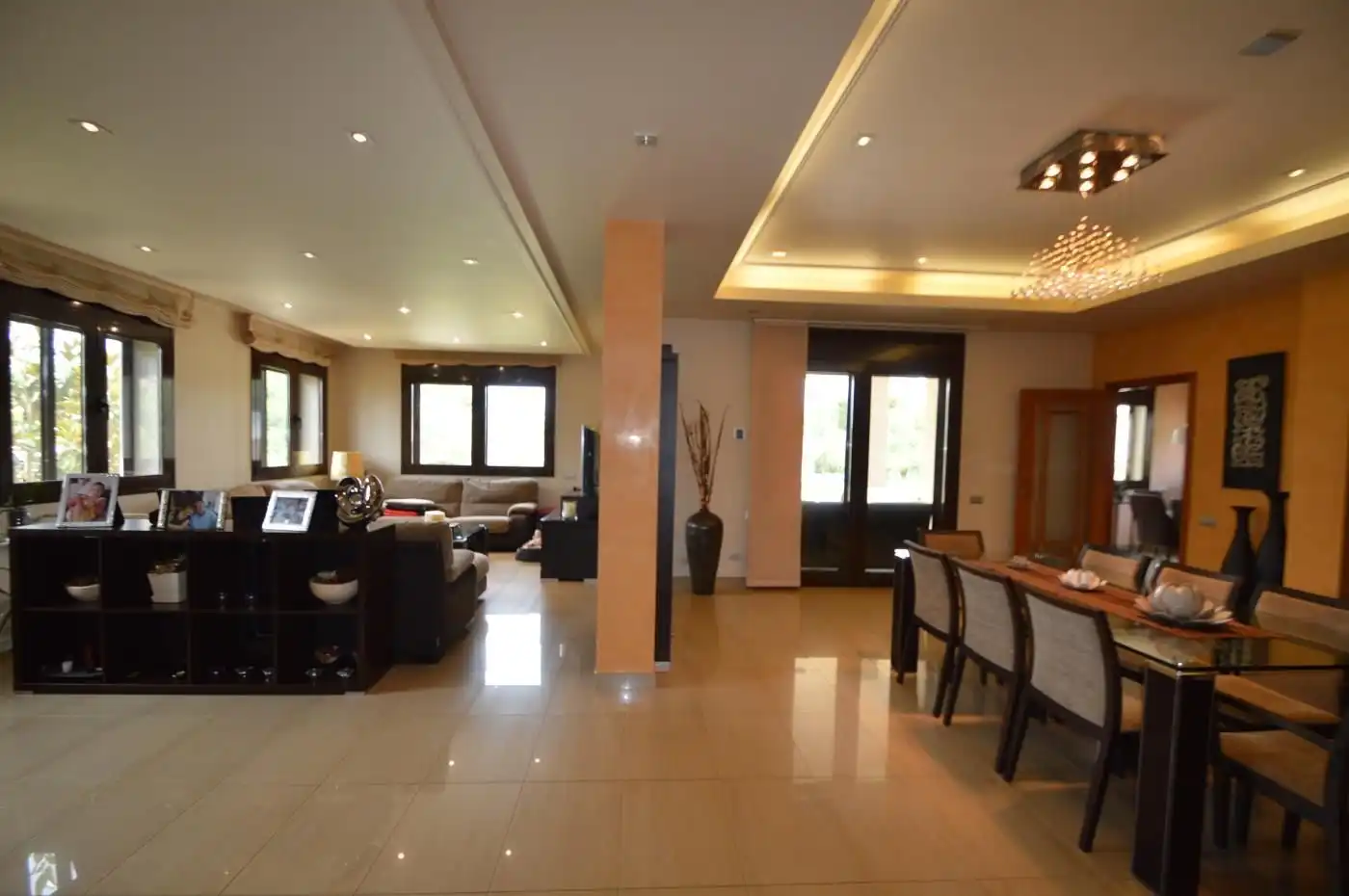 Sala de estar de Casa o chalet en venta en Amposta con Aire acondicionado, Trastero y Piscina
