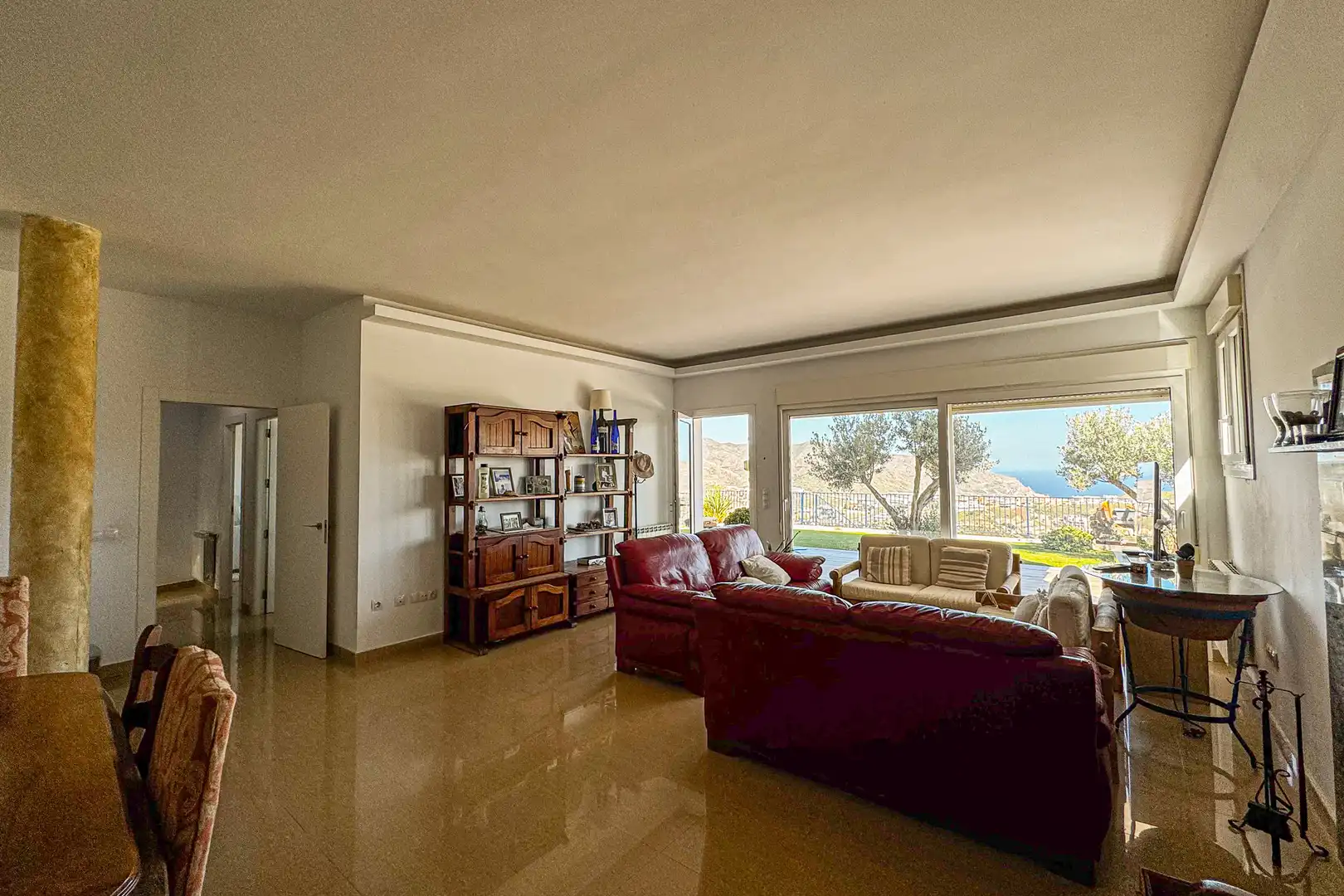 Sala de estar de Casa o chalet en venta en Vícar con Aire acondicionado, Calefacción y Terraza