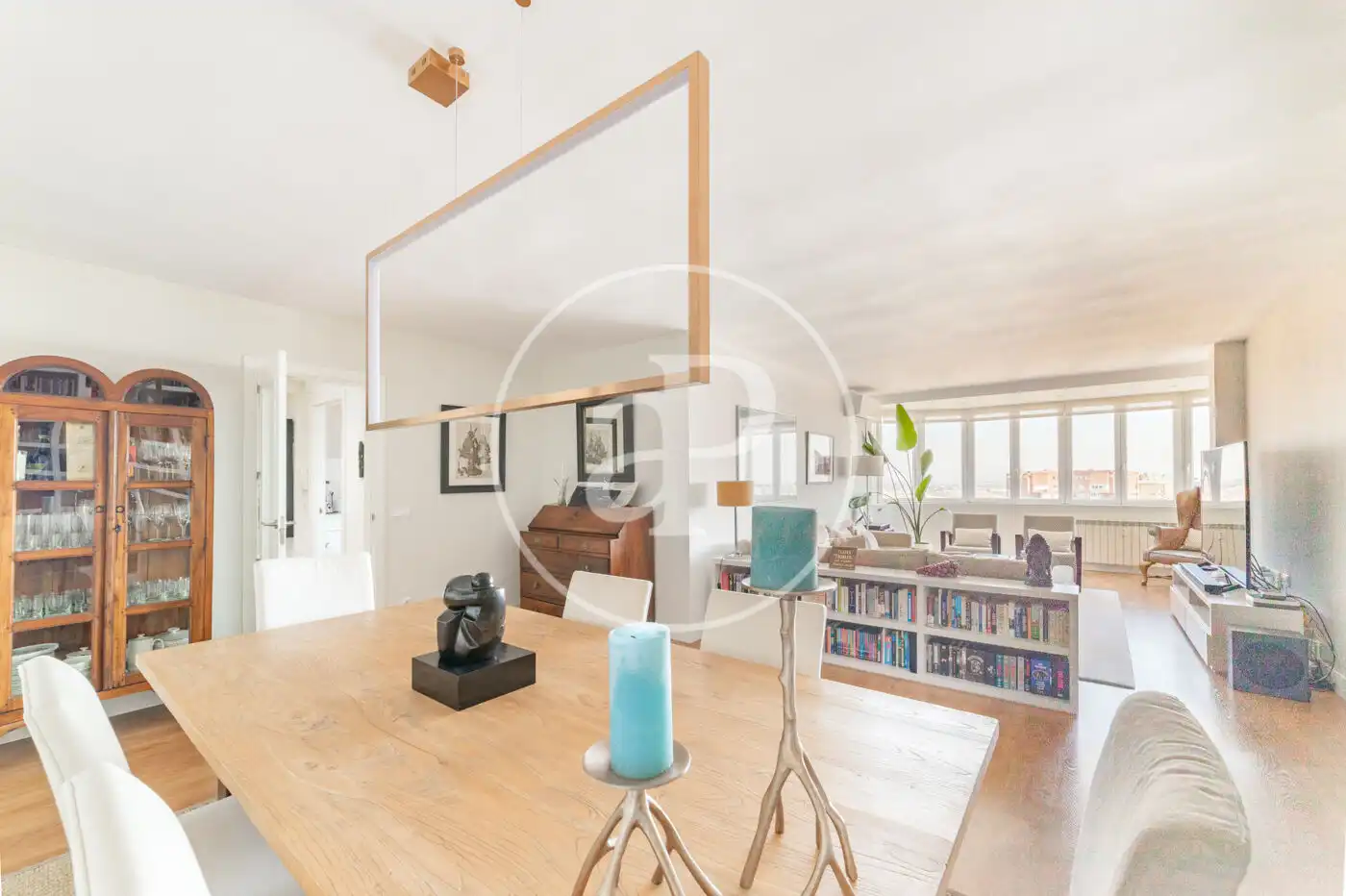 Sala de estar de Ático en venta en Madrid con Aire acondicionado, Calefacción y Jardín privado