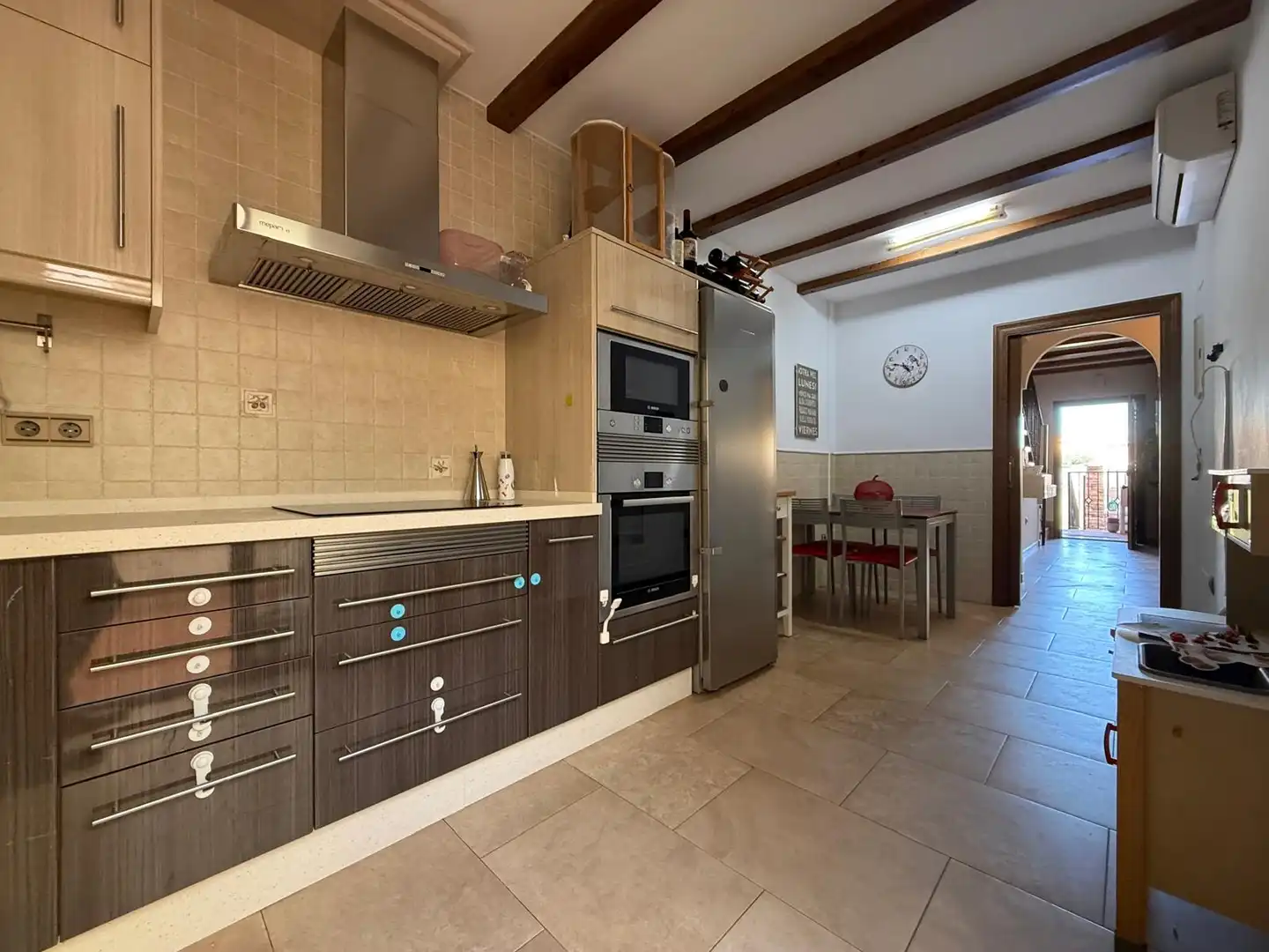Cocina de Casa adosada en venta en San Pedro del Pinatar con Aire acondicionado, Calefacción y Jardín privado